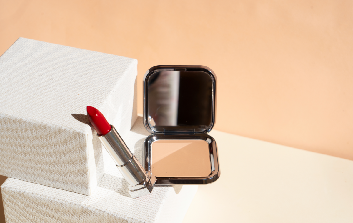 Peach Makeup