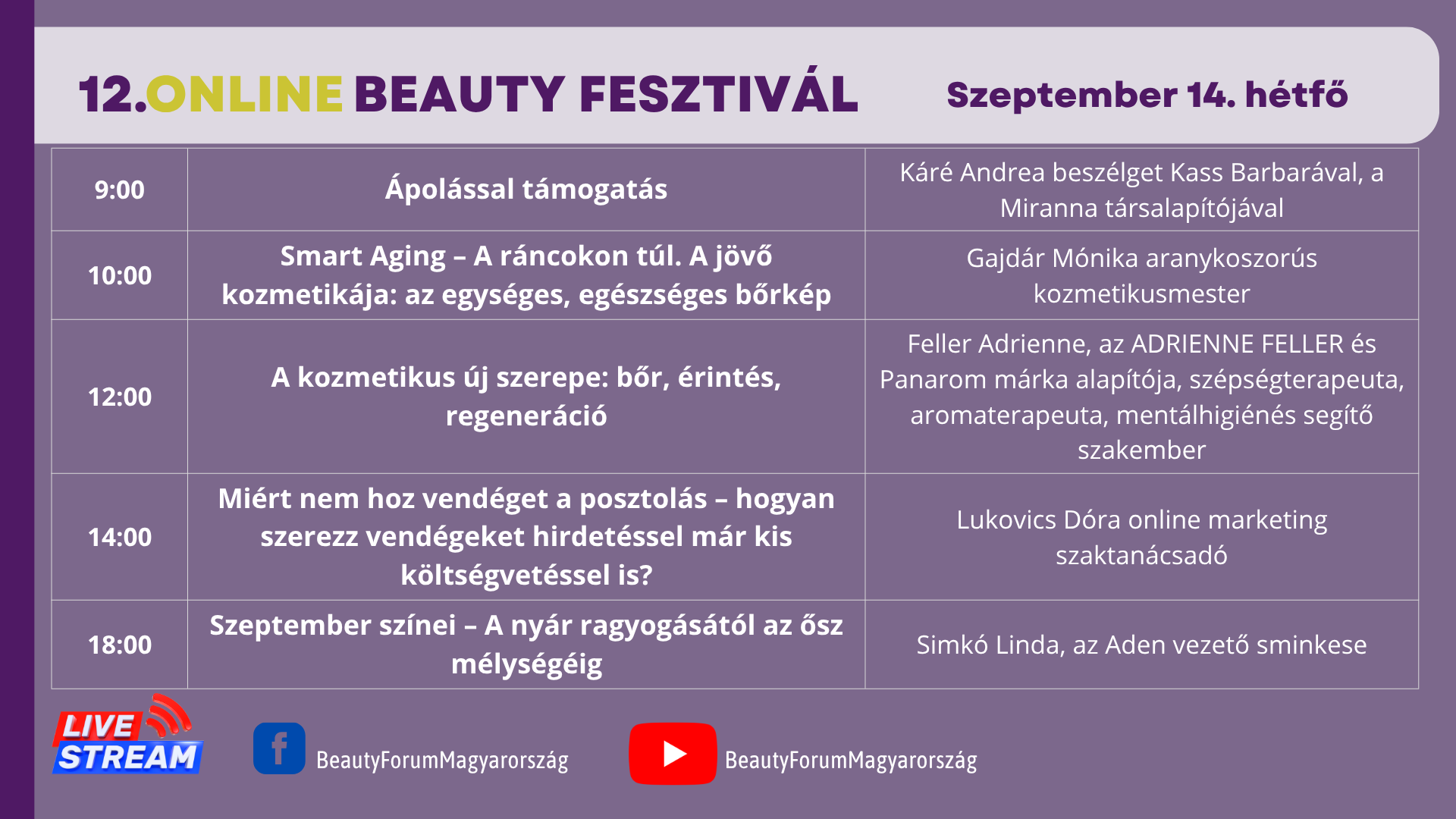 1 Fesztivál Hétfő