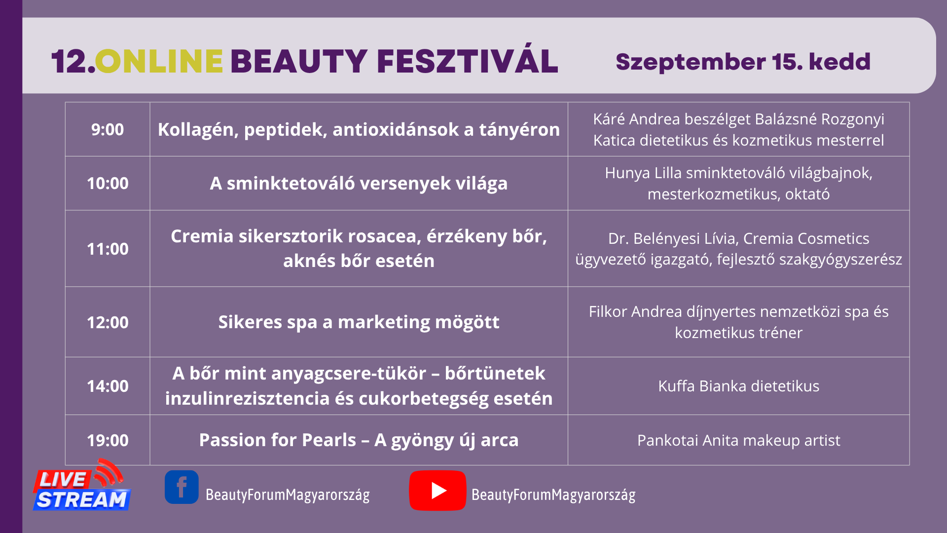 2 Fesztivál Kedd