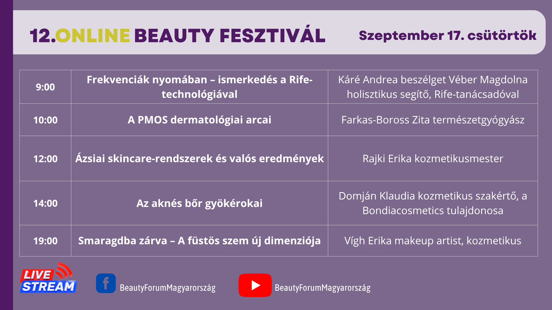 4 Fesztivál Csütörtök